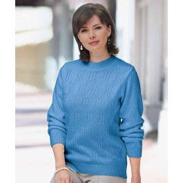 Cable Knit Sweater Sweater Damart Co Uk