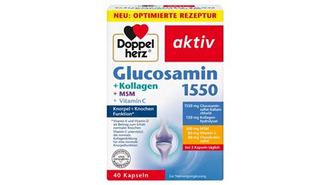 Doppelherz Glucosamin Kollagen Msm Kapseln Online Bestellen