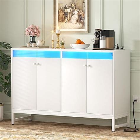 Amazon YITAHOME Sideboard Buffet Modern Buffet Cabinet Storage