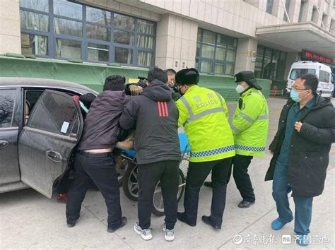 男子赶集突发疾病倒地不起，滨州开发区交警紧急护送救治时间家属滨医