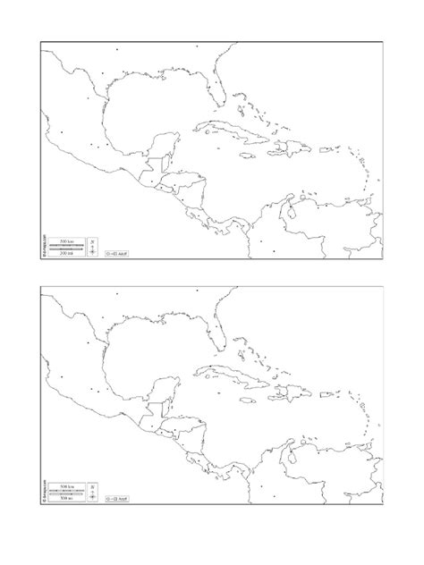 Mapa Mudo América Central | PDF