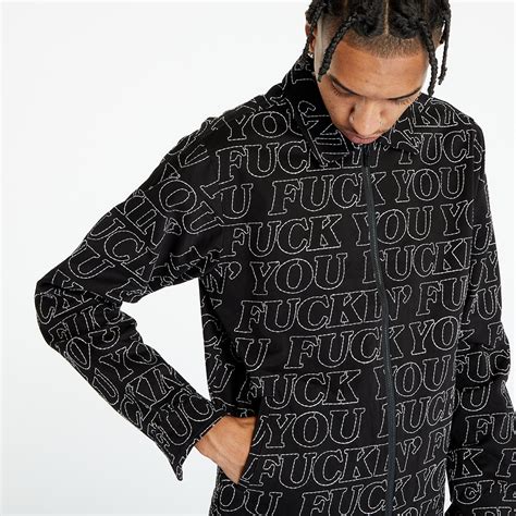 Jackets RIPNDIP Fuckin Fuck Quilted Work Jacket Black RND10051 Footshop