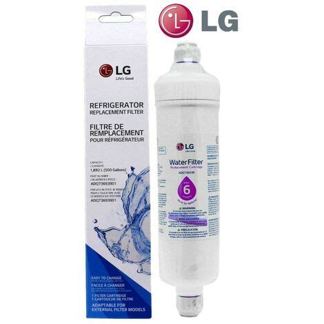 Lg Adq Replacement Fridge Water Filter For Lg Refrigerators