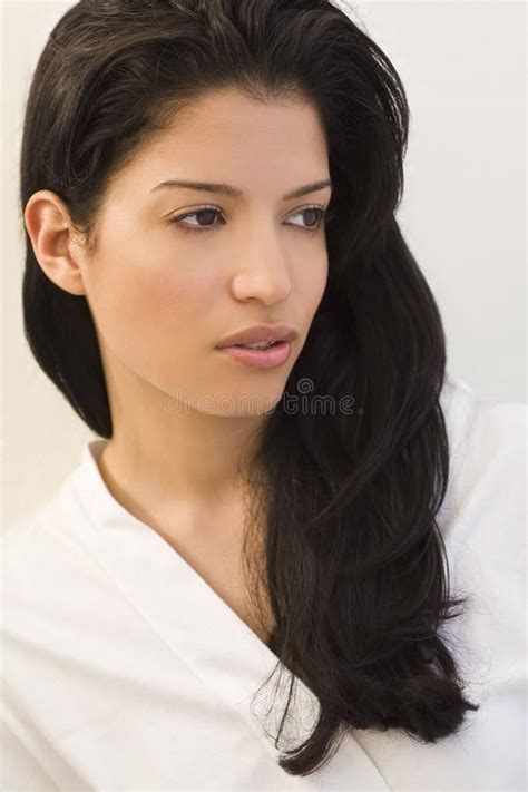 Beautiful Latina Beauty Stock Photo Image Of Attractive