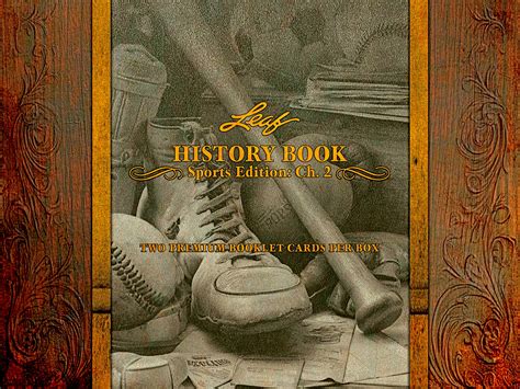 2025 Leaf History Book Sports Edition Chapter 2