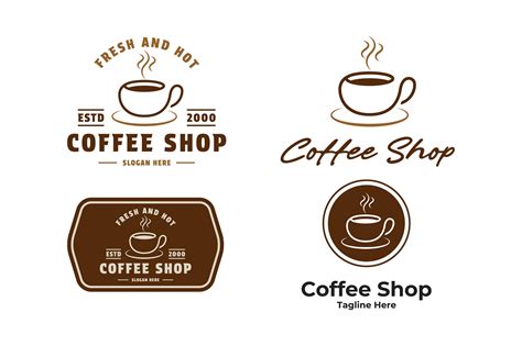 Coffee Shop Logo Graphic By Ubeye Studio · Creative Fabrica
