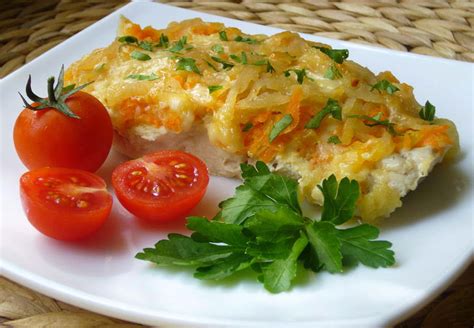 Минтай в духовке