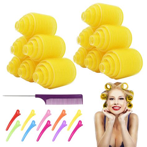 Buy 48 Pack Hair Rollers Jumbo Hair Rollers Large Self Grip Hair