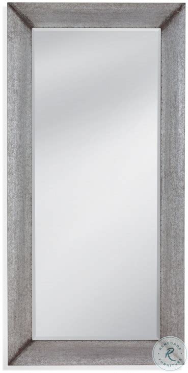 Manny Silver Floor Mirror From Bassett Mirror Coleman Furniture