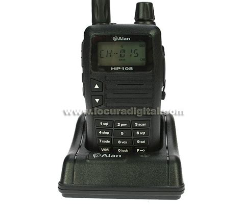 Hp Alan Midland Walkie Profesional Programable Vhf Mhz Can