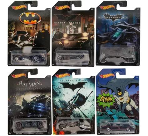 Hot Wheels 2015 Coleção Batman Completa Mattel Batmovel 1 64