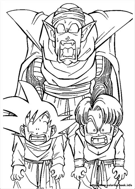 Dibujos Para Colorear Para Niños De Dragon Ball Z Dragon Ball Z