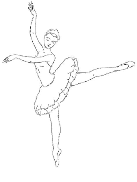 Coloriage Danseur Danseuse M Tiers Et Professions Dessin