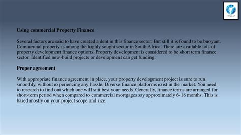 stunning commercial property finance  south africa powerpoint