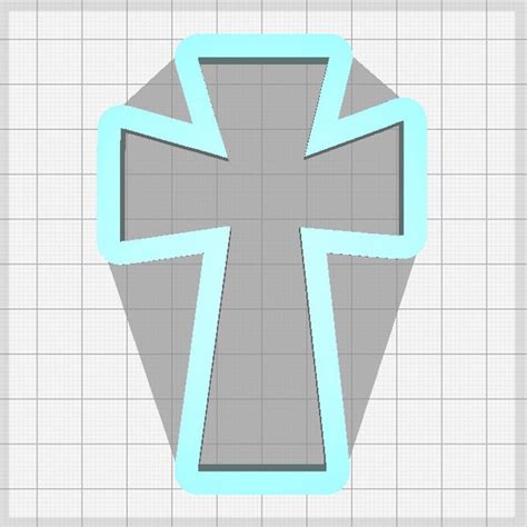 Cross Cookie Cutter Etsy