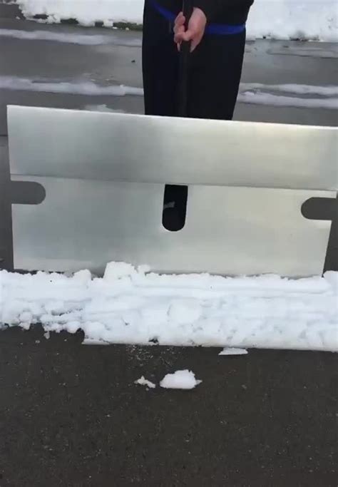 Homemade Snow Shovel Rs