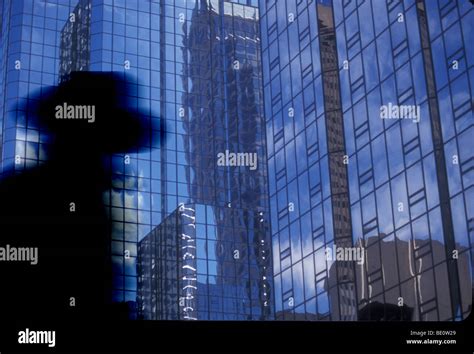 bad guy silhouette in large city Stock Photo - Alamy