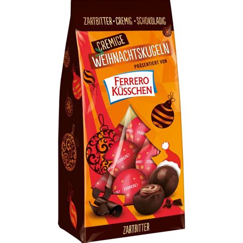 Ferrero K Sschen Cremige Weihnachtskugeln Mit Haselnuss G T Te