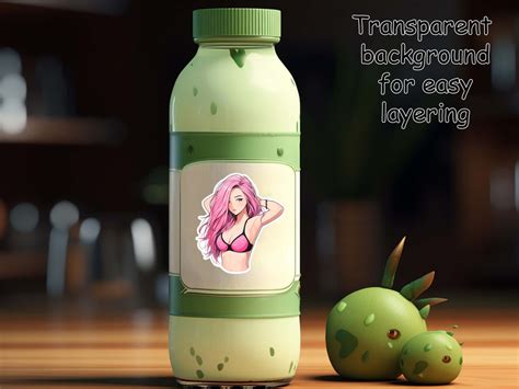 Anime Bikini Stickers Png Svg Eps Single Images On Transparent Background Vector Files