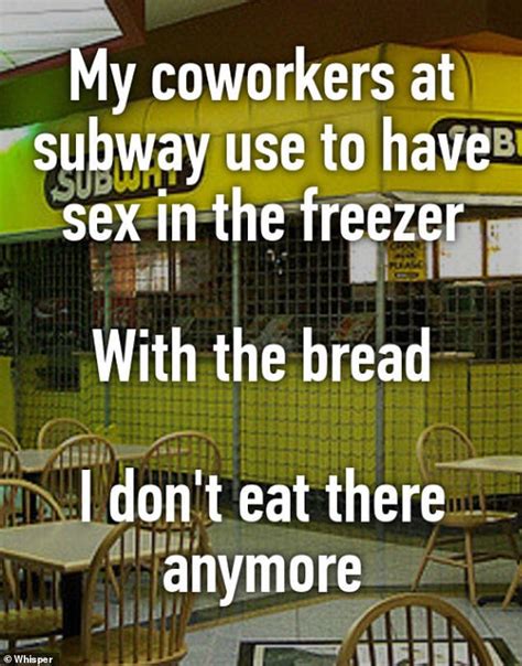 Sex Sauce And Drugs Employees Reveal Realities Of Working In Mcdonald S Subway And Burger