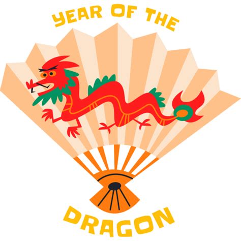 Year of the dragon Stickers - Free cultures Stickers