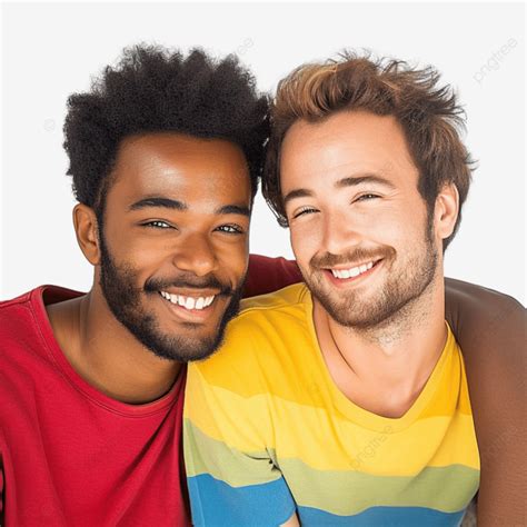 Interracial Gay Couple Couple Gay Men Png Transparent Image And