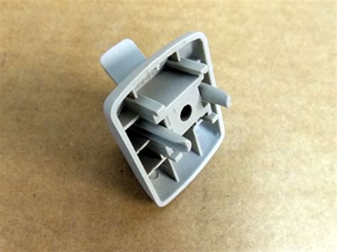 GENUINE LAND ROVER SUNVISOR SUN VISOR RETAINER MIST GREY LR2 OEM NEW ...