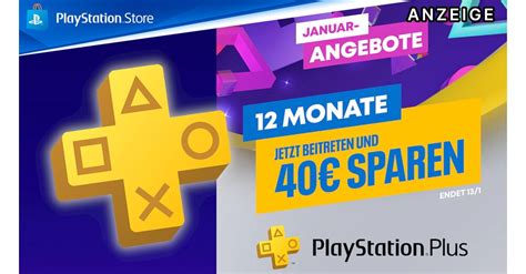 PS Plus Im Angebot Jetzt 40 Rabatt Auf 12 Monate Extra Oder Premium