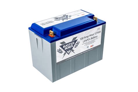 Battleborn 100 Amp Hour Lithium Lifepo4 Deep Cycle Battery