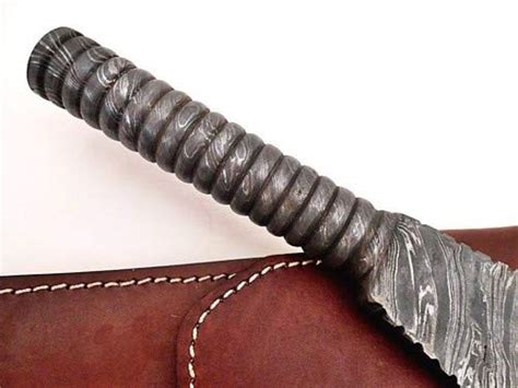 Hermosos Personalizado Hecho A Mano Cuchillo Machete Caza De Acero
