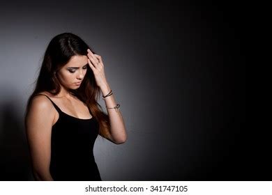 Beauty Portrait Sexy Brunette Woman Lingerie Stock Photo 341747105 Shutterstock