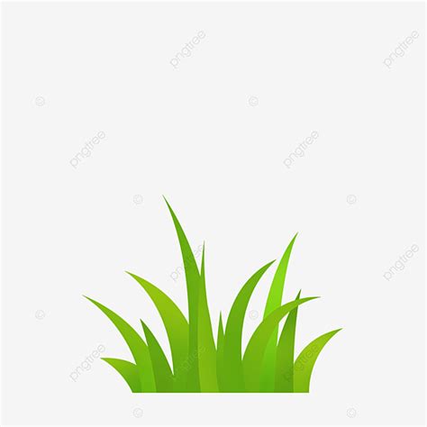 Green Grass Clipart Transparent Background, Cartoon Green Grass Clipart ...