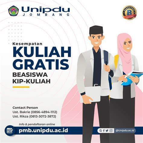 KESEMPATAN KULIAH GRATIS DIBUKA PENDAFTARAN BEASISWA KIP KULIAH KUOTA