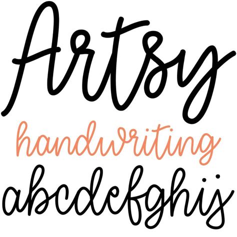 Cursive Handwriting Fonts