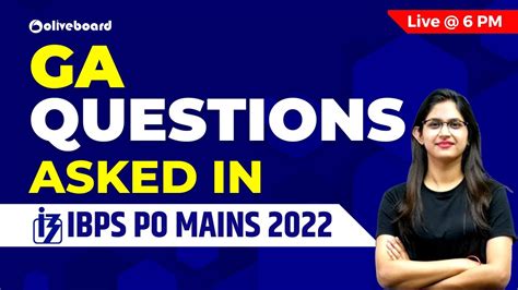 Ga Questions Asked In Ibps Po Mains Ibps Po Mains Ga Memory