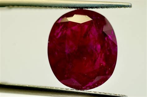 Deep Pinkish Purplish Red Ruby 736 Ct Catawiki