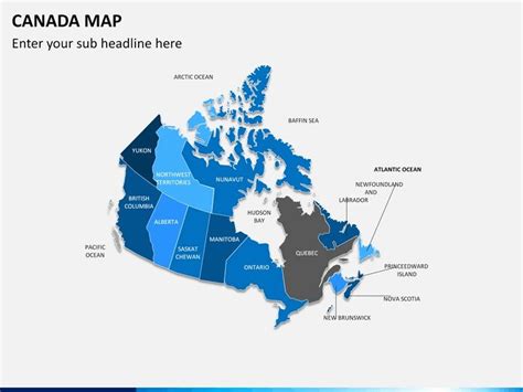 Canada Map Map Canada Templates