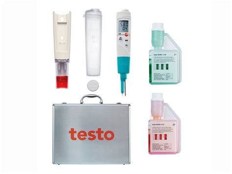 pH/temperature measuring instrument starter set testo 206-pH2 | Pharma ...