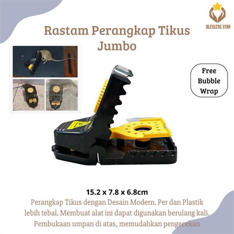 Jual Rastam Perangkap Tikus Jumbo Jebakan Tikus Dan Curut Shopee