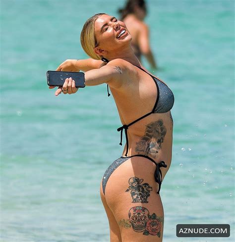 Olivia Buckland Shows Off Her Bikini Body During Her Vacation In Barbados Aznude