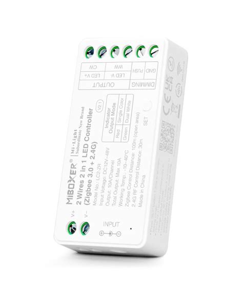 Miboxer LC2 ZR Zigbee 3 0 2 4G Wireless DC Dimmer For Single Color Dual