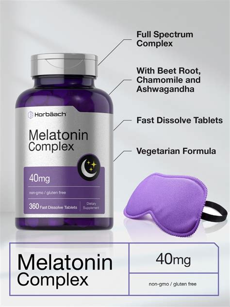 Melatonin 40mg | 360 Tablets