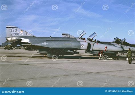 Usaf Mcdonnell F 4e `mig Killer 67 0301 Editorial Stock Image Image