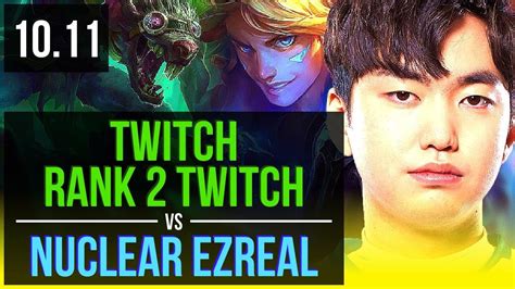 TWITCH Yuumi Vs Nuclear EZREAL Karma ADC Rank 2 Twitch KDA 18