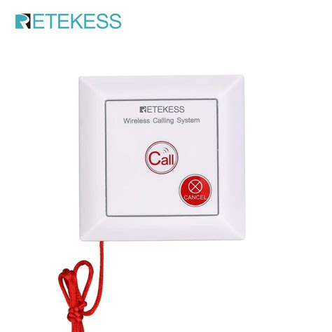Retekess TH103ผู้ดูแลระบบเพจเจอร์,ไซเรนแฟลชไร้สาย,การควบคุมระดับเสียง3 ...