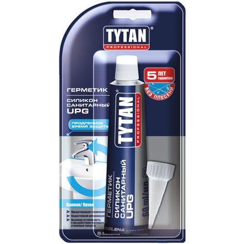Купить Герметик силиконовый санитарный Tytan Professional UPG белый 310 мл.