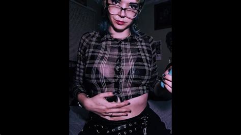 Goth Chick Loves Filling Her Pussy And Her Tight Ass With Dildos Intense Orgasm