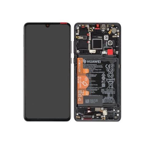 Huawei P30 LCD Display - Svart - Teknikdelar.se