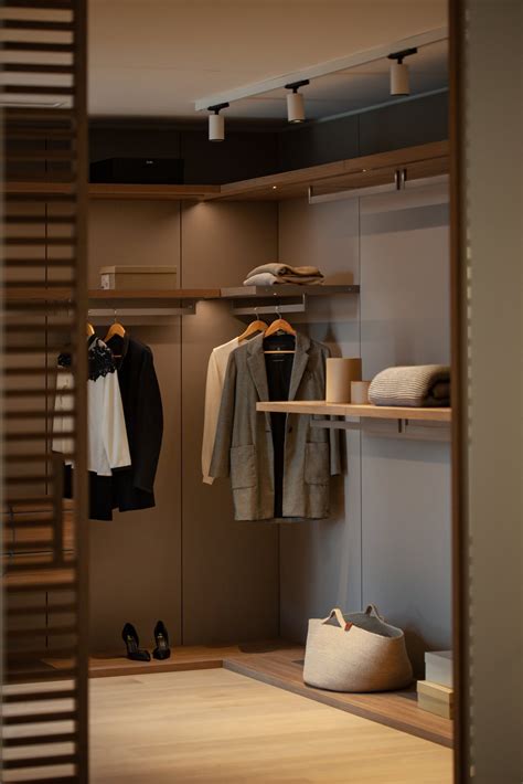 Bespoke Wall Mounted Walk In Wardrobe System For Dressing Rooms London