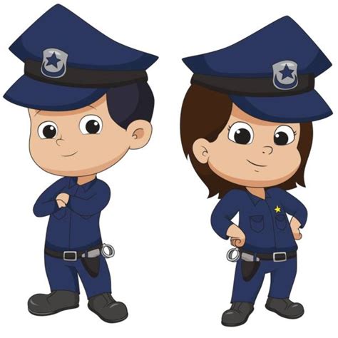 Download High Quality Police Officer Clipart Preschool Transparent Png